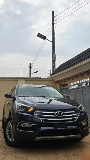 Hyundai Santa Fe SE AWD 2017 Blue