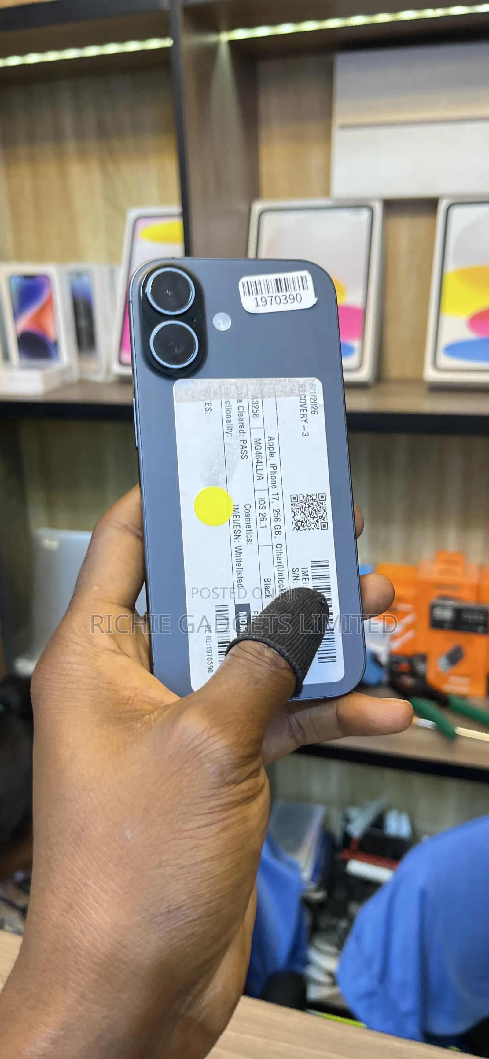 Apple iPhone 17 256 GB Black