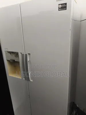 Low Energy Consumption Side by Side With Bar and Dispenser