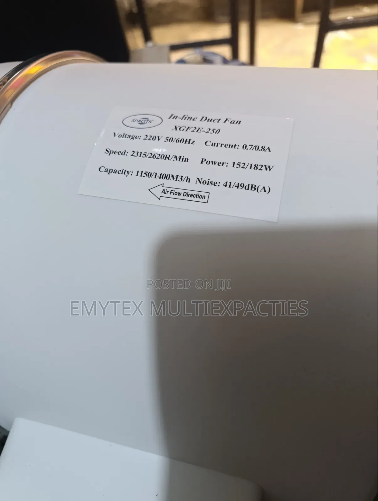 Inline Duct Fan XGF2E-250 10inches