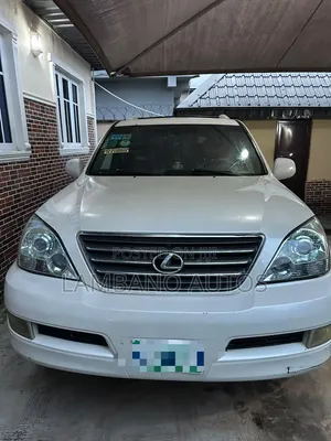 Lexus GX 470 Sport Utility 2005 White