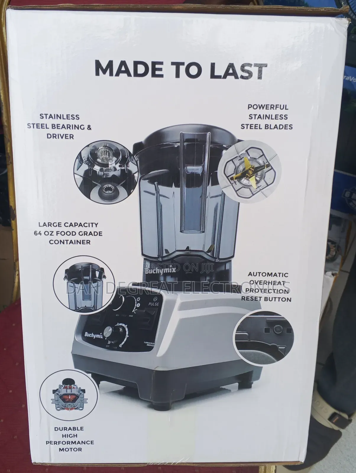 Buchymix Bx300 Turbocrush Digital Blender