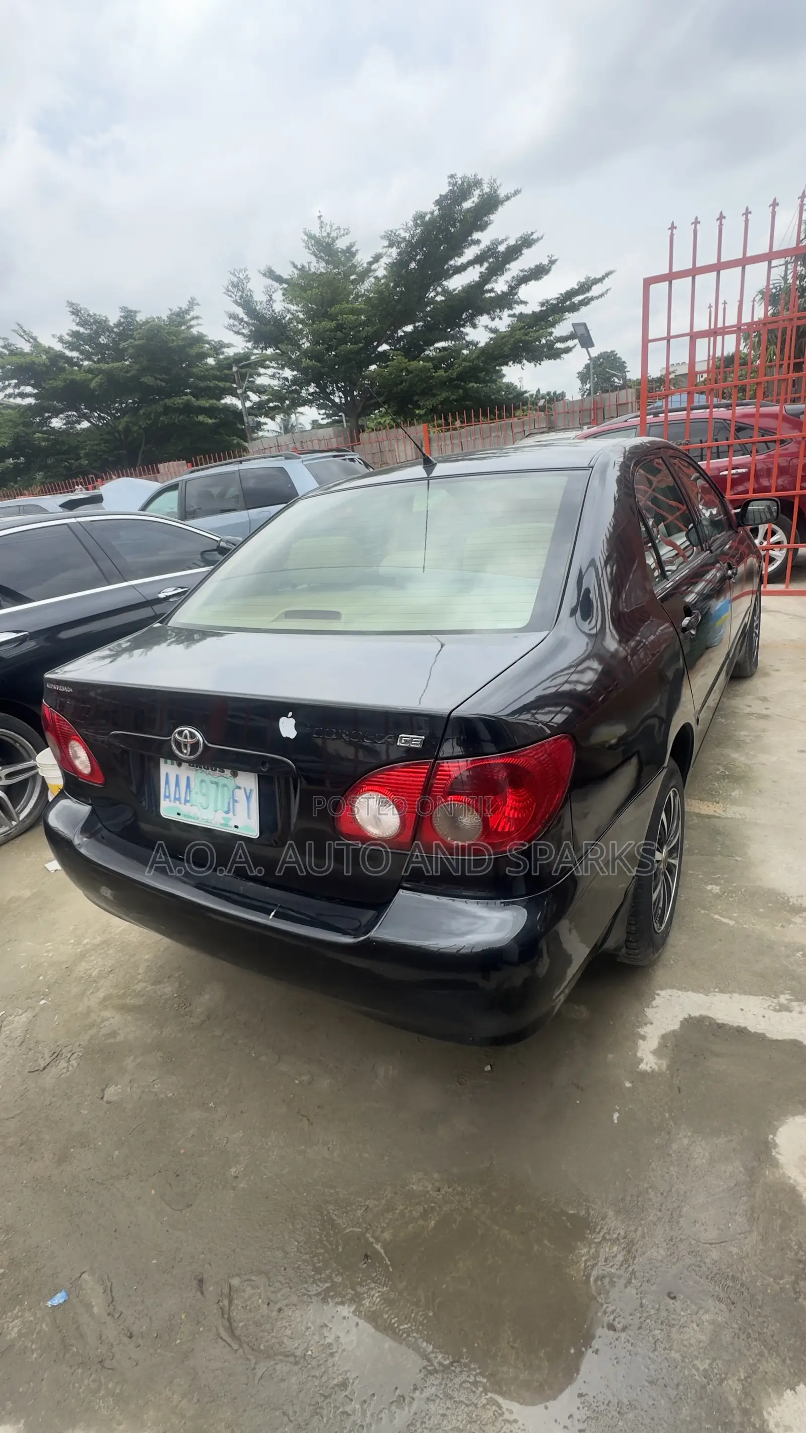 Toyota Corolla 2008 Black