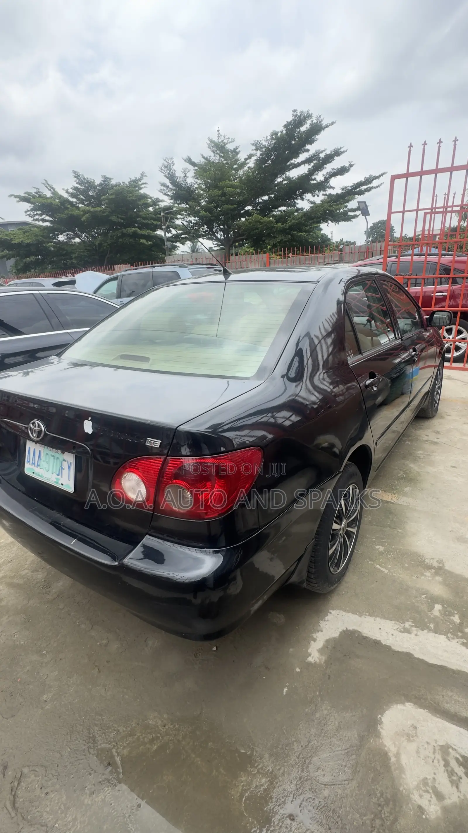 Toyota Corolla 2008 Black