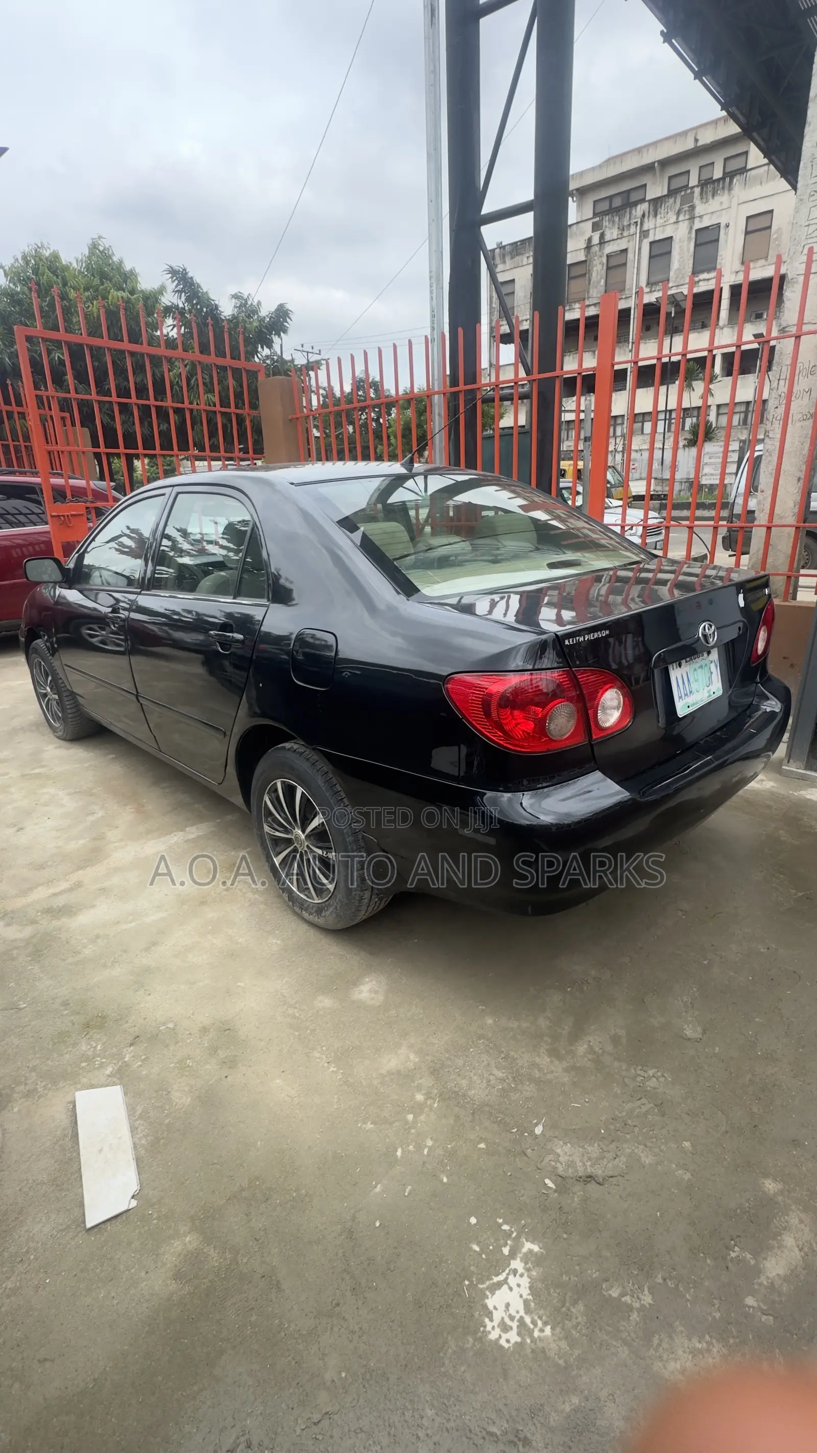 Toyota Corolla 2008 Black