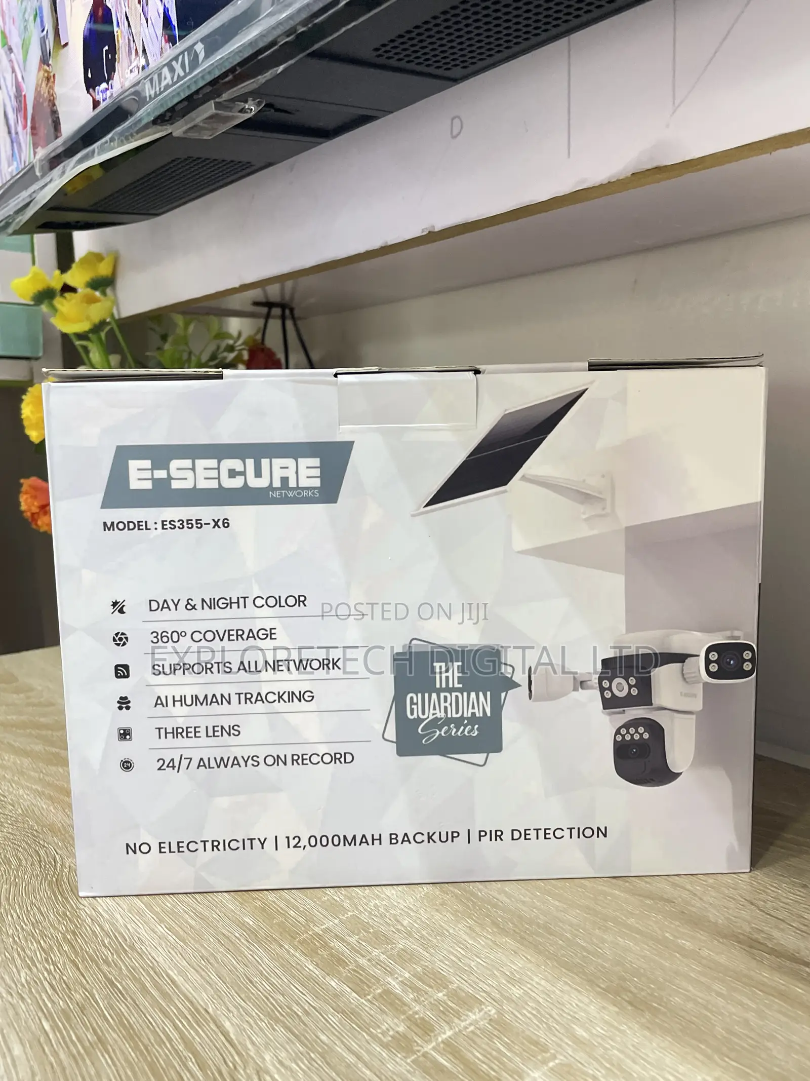 Solar Camera 4g Three Lens Aov 1yr Warranty