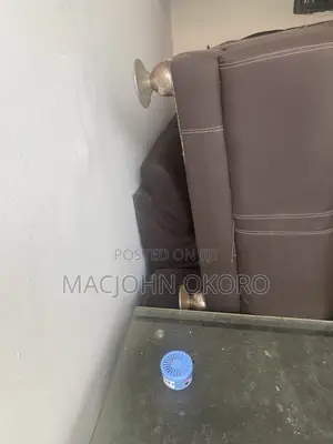 Leather Sofa and Center Table for Sale