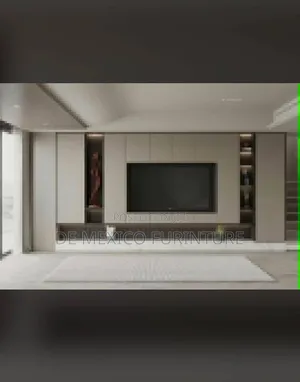 Designed TV Console With Different Colors