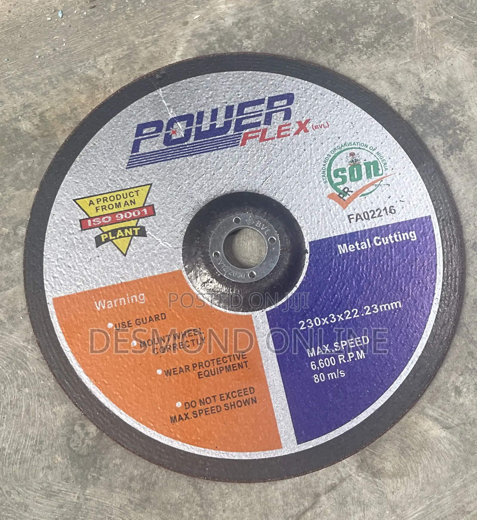 PowerFlex Cutting Disc