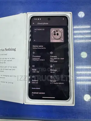 Nothing Phone 3a Pro 256 GB Gray
