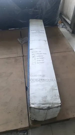 USA Hybrid Spring Mattress 6by6 Rolled Up in Carton