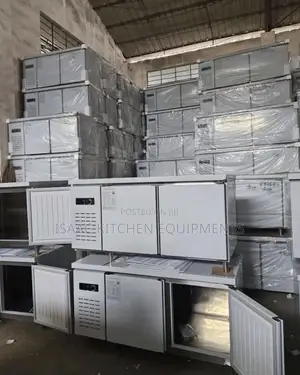Stainless Steel Under Fridge With Work Table