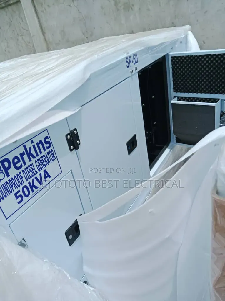 50kva England Perkins Generator Soundproof Original Engine