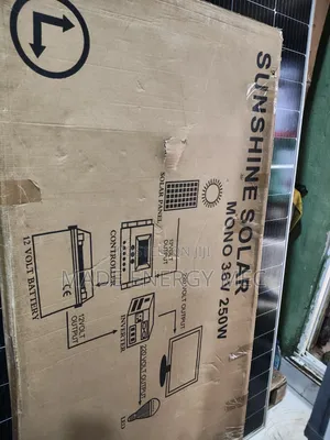 250w Sunshine Solar Panel Monocrystalline Solar Panel