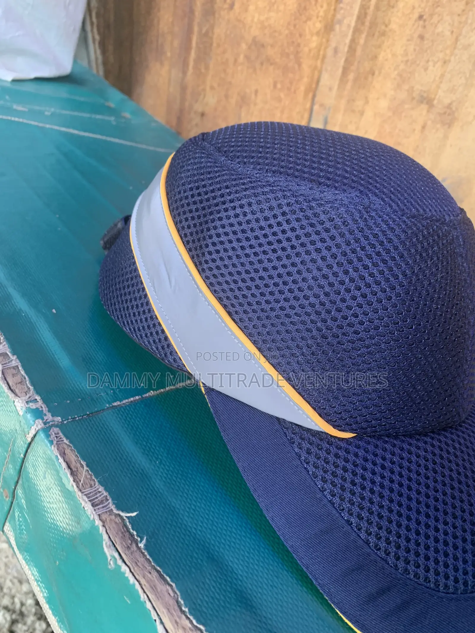 Blue Kentech Safety Bump Cap