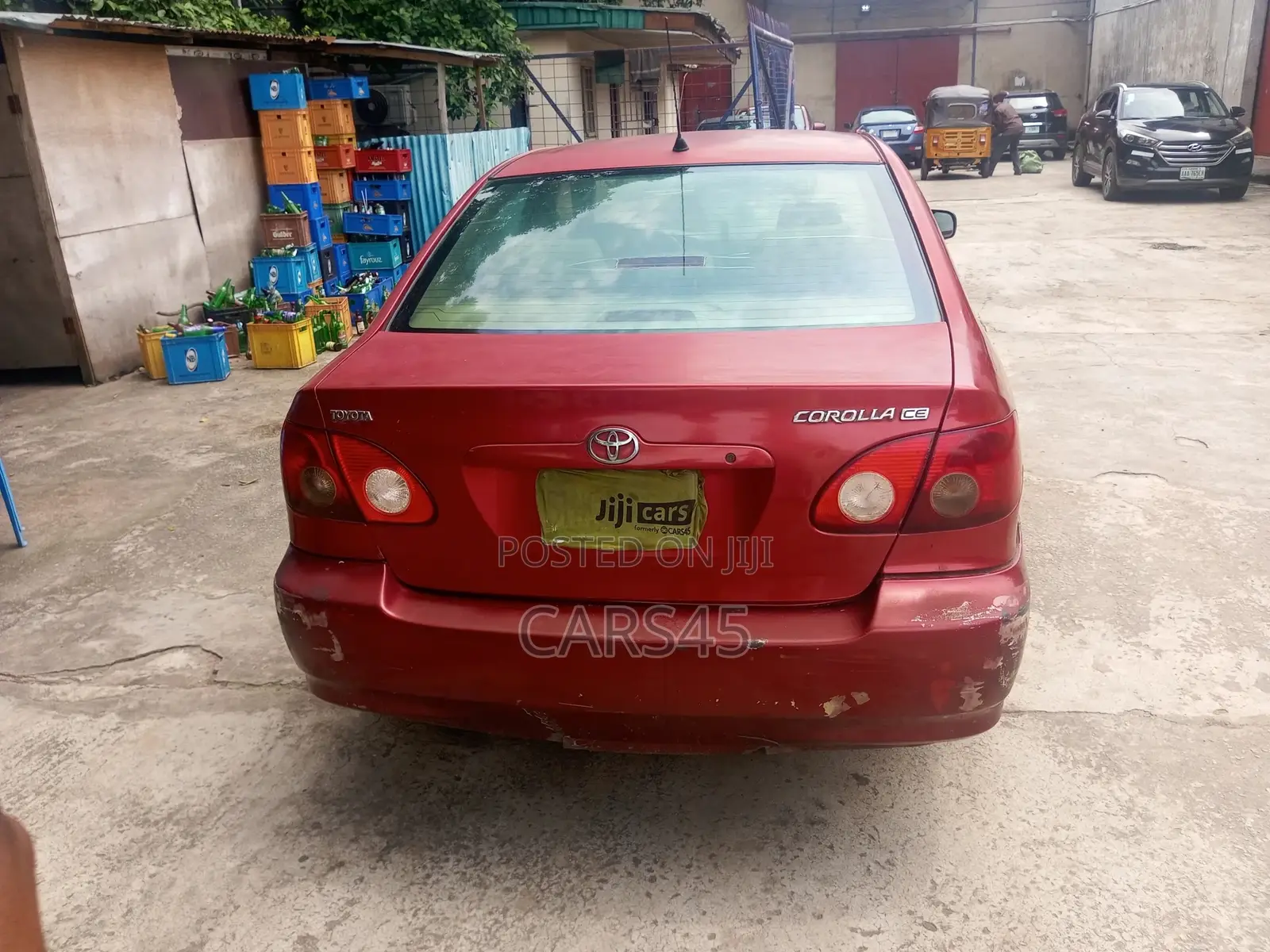 Toyota Corolla 2005 Red