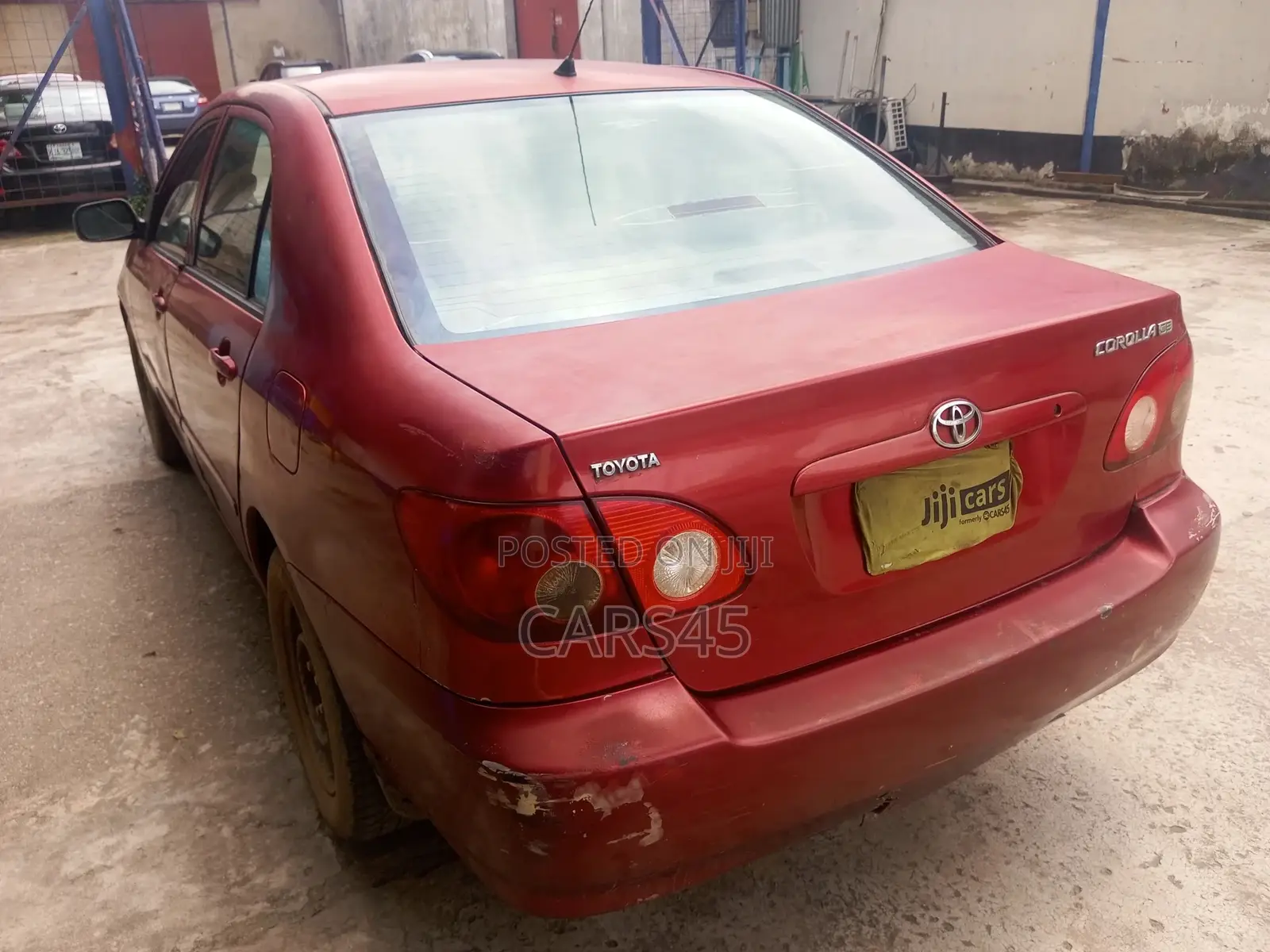 Toyota Corolla 2005 Red