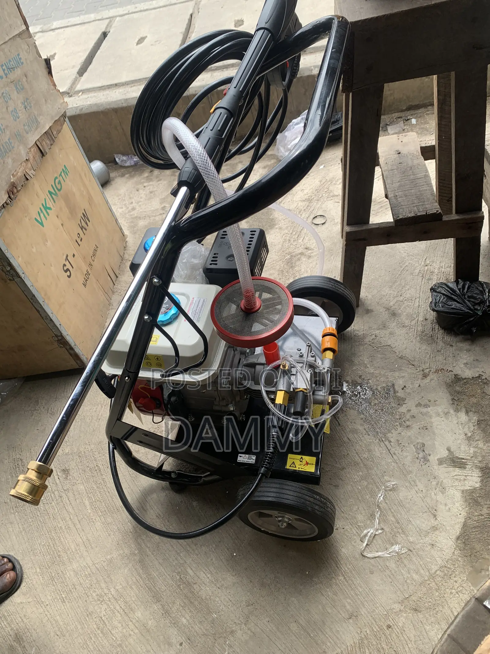 Lingben Gasoline High-Pressure Washer Features