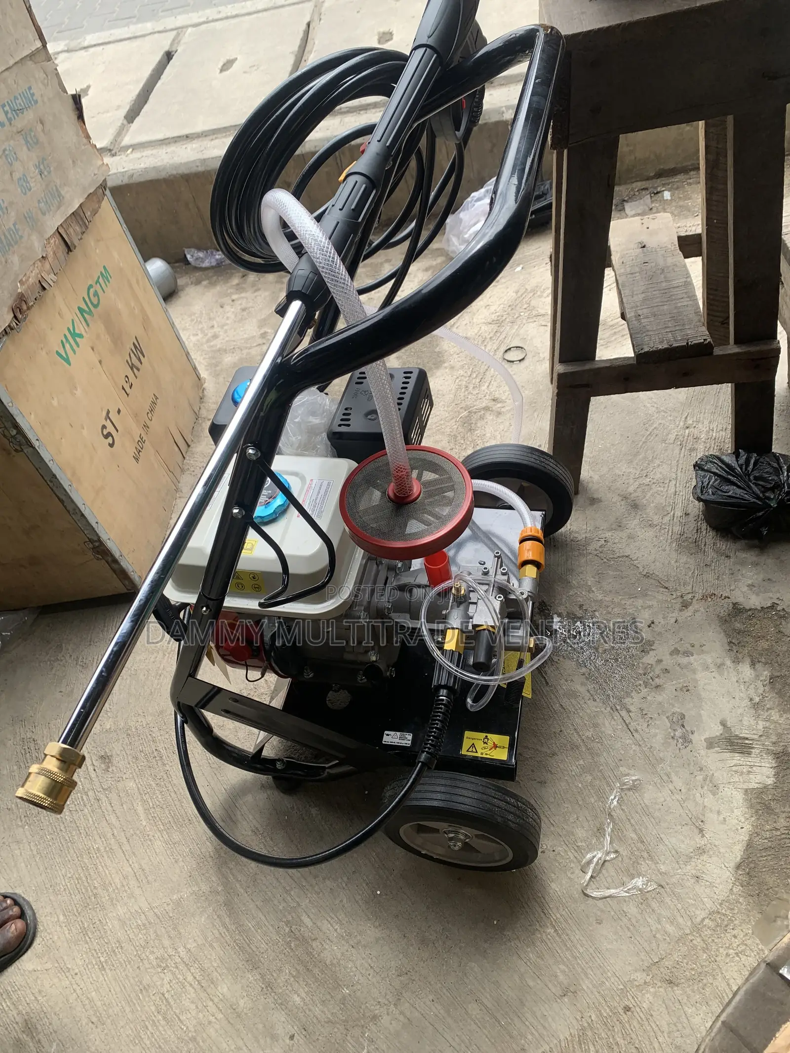 Lingben Gasoline High-Pressure Washer Features