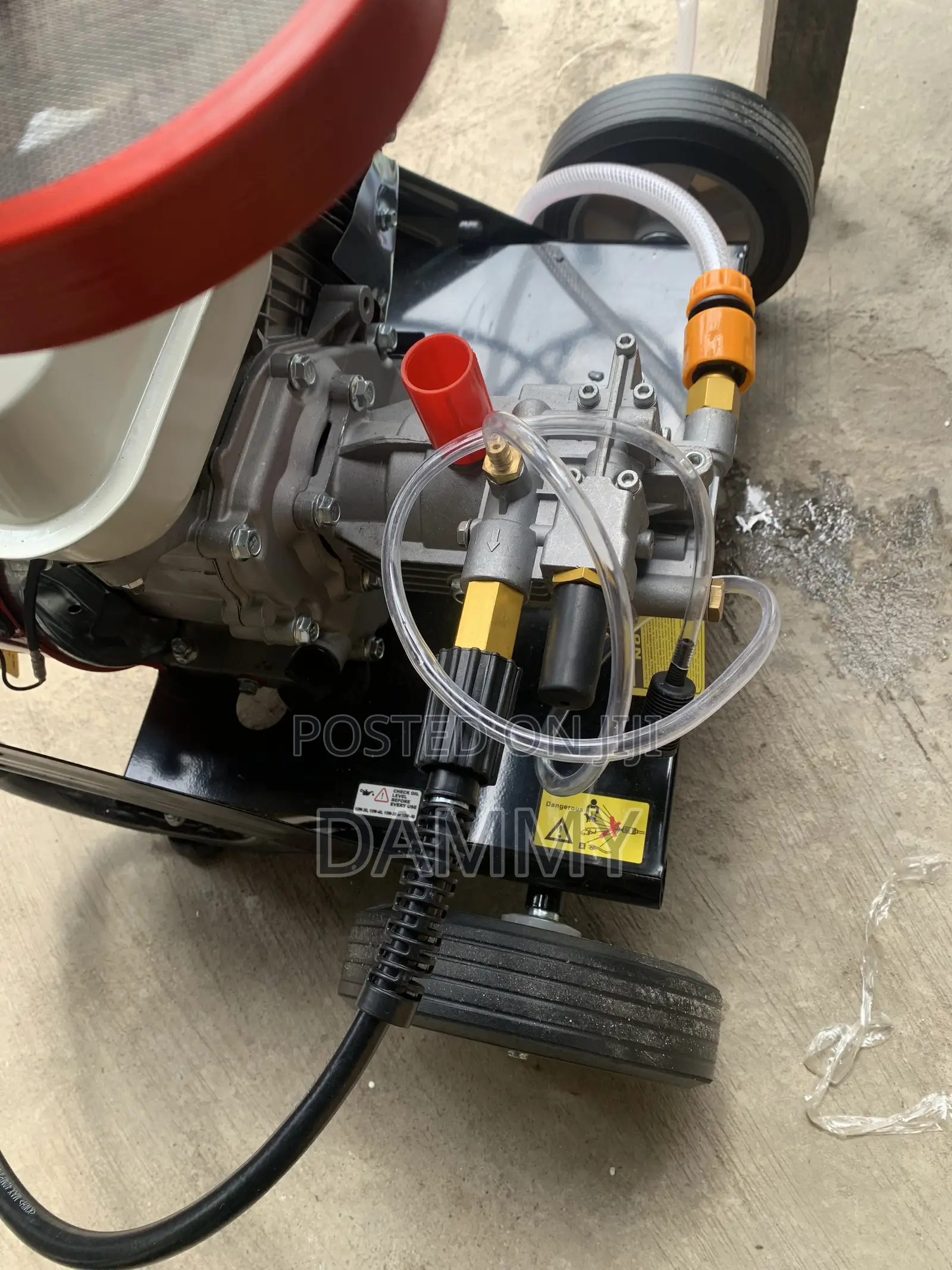 Lingben Gasoline High-Pressure Washer Features