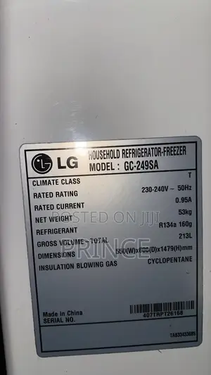 LG Refrigerator and Freezer