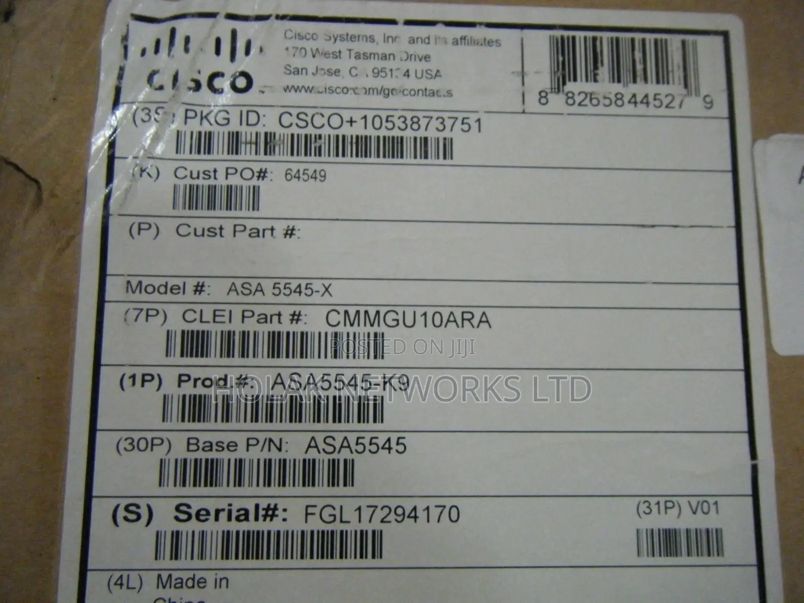 Cisco Asa5545-X
