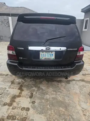 Toyota Highlander V6 2005 Black