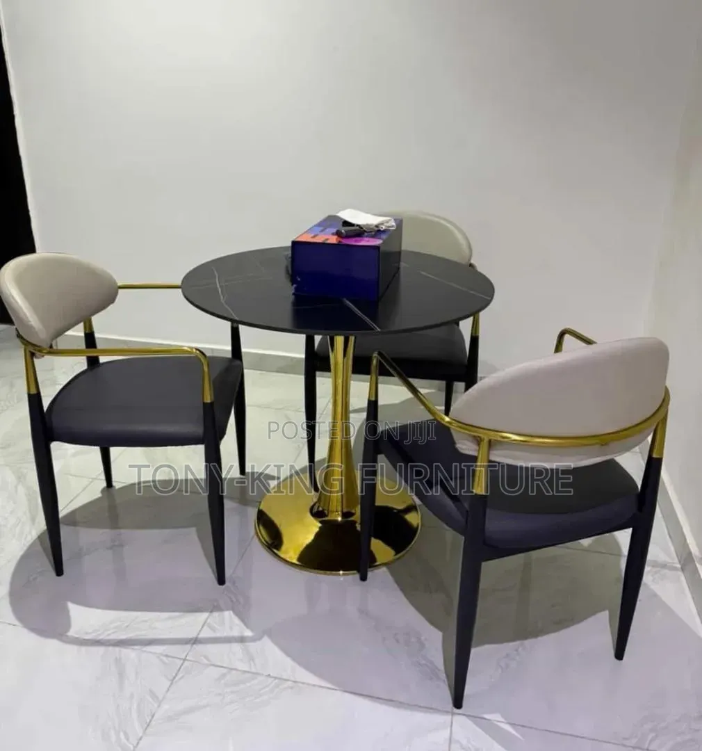 Modern Imported Marble Dining Table Set
