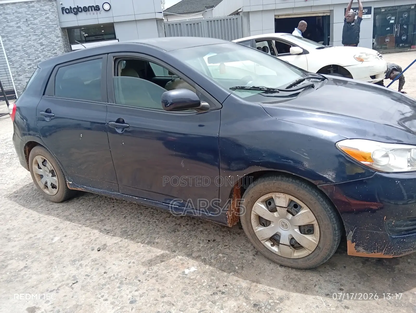 Toyota Matrix 2008 Blue