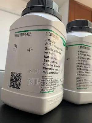 Merck Sodium Chloride for Analysis — Product Code: 106404.