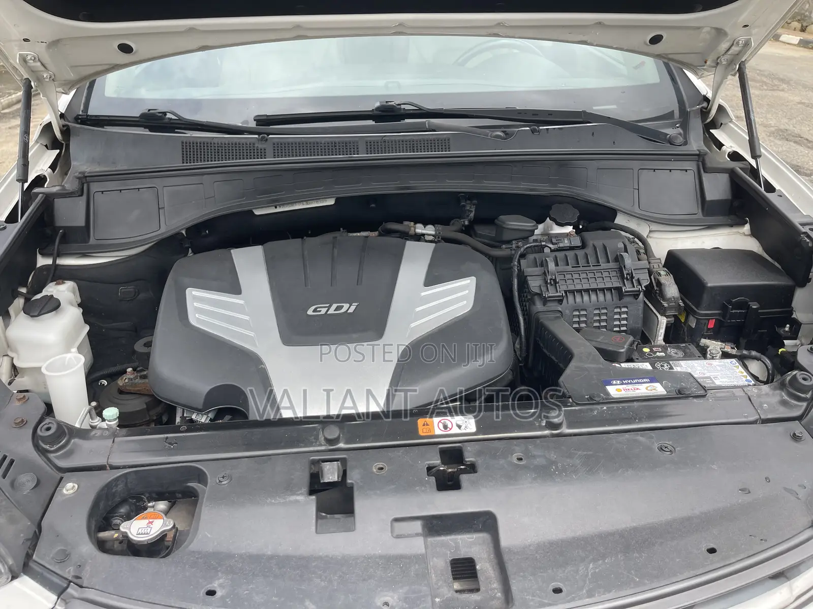 Hyundai Santa Fe 2018 White