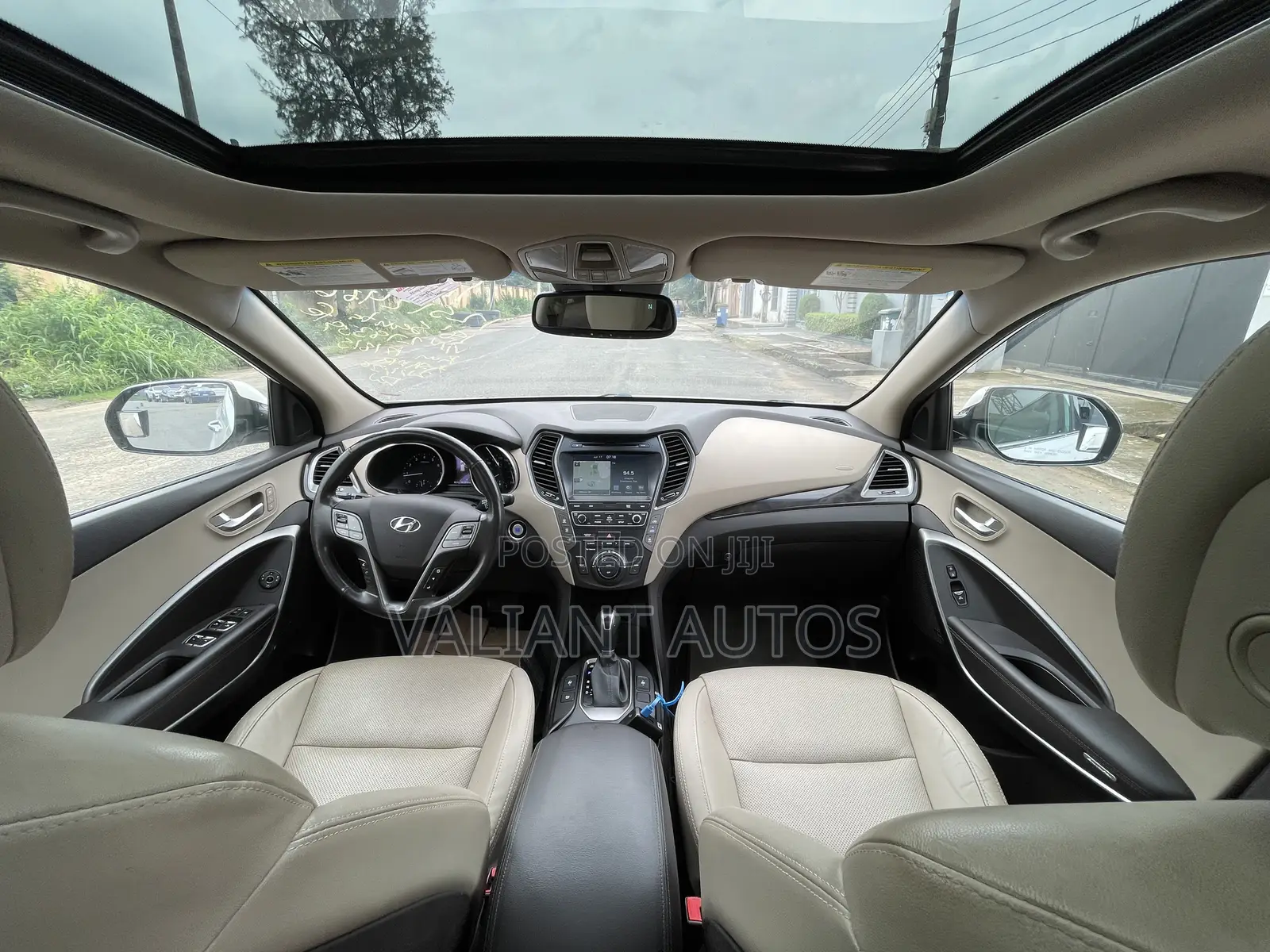 Hyundai Santa Fe 2018 White