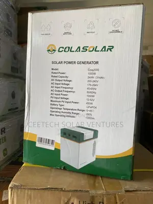 Coke 2000 1000w/2Kwh Solar Generator