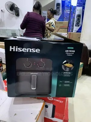 Hisense HO8AFBK1S1 8L Air Fryer for Baking, Grilling Frying