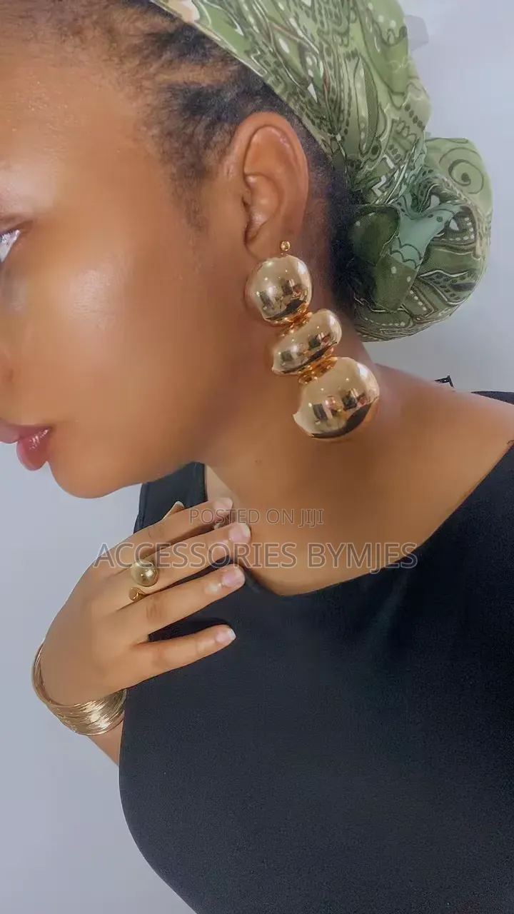Floral Statement Earrings