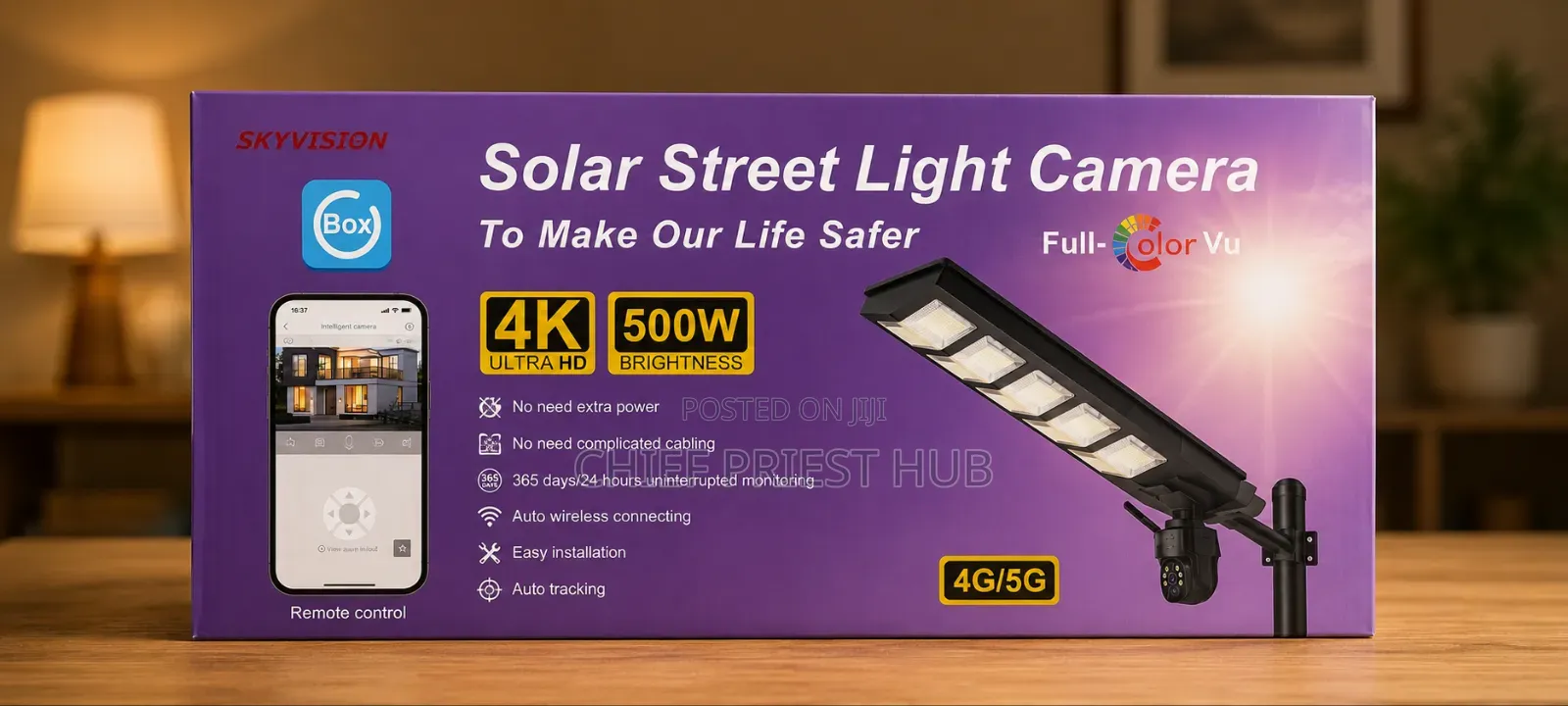 Solar Street Lights With Camera