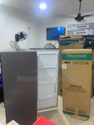 Hisense RS-189DR 190L Vertical Freezer Silver Edition