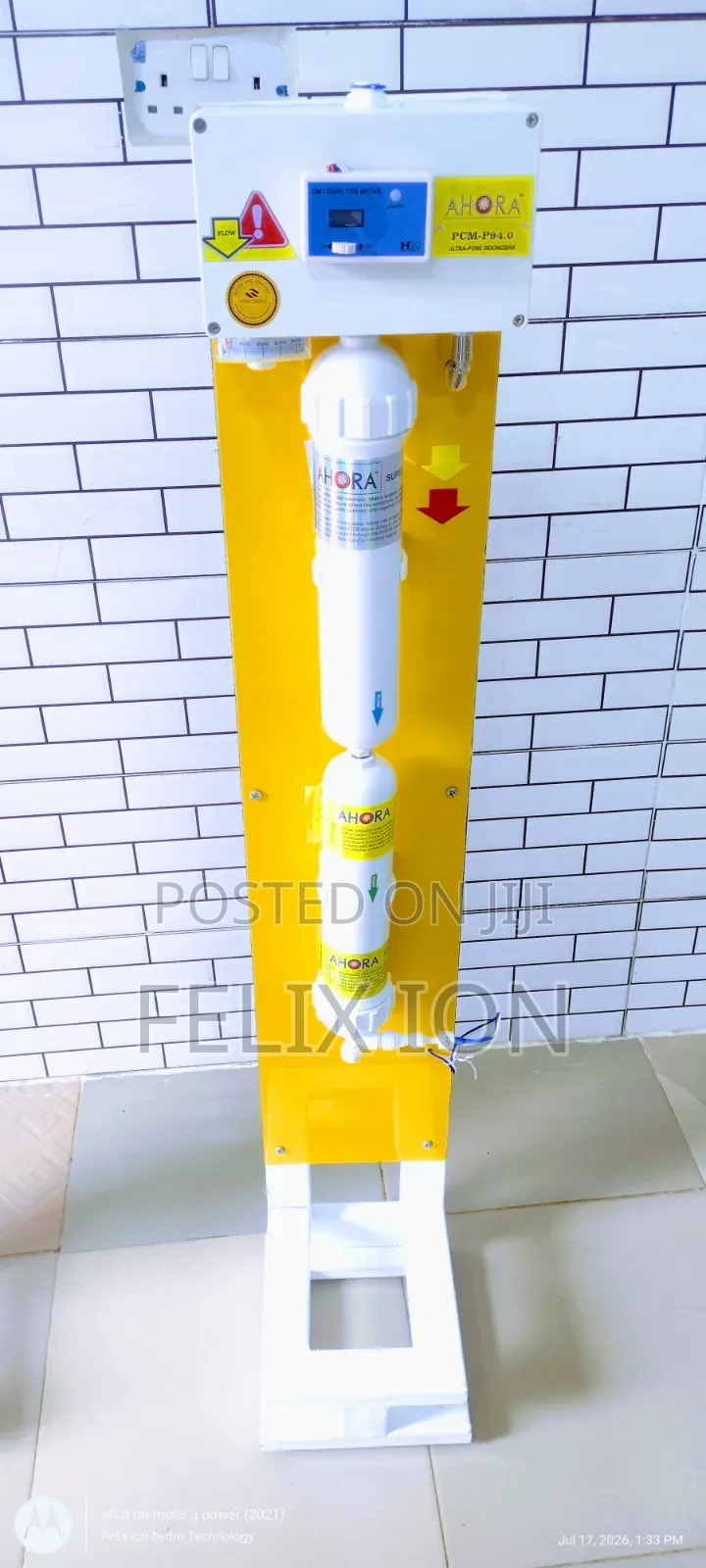 AHORA Battery Water Deionizer/Soap