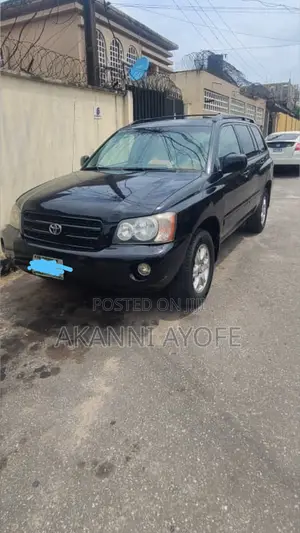 Toyota Highlander V6 FWD 2003 Black