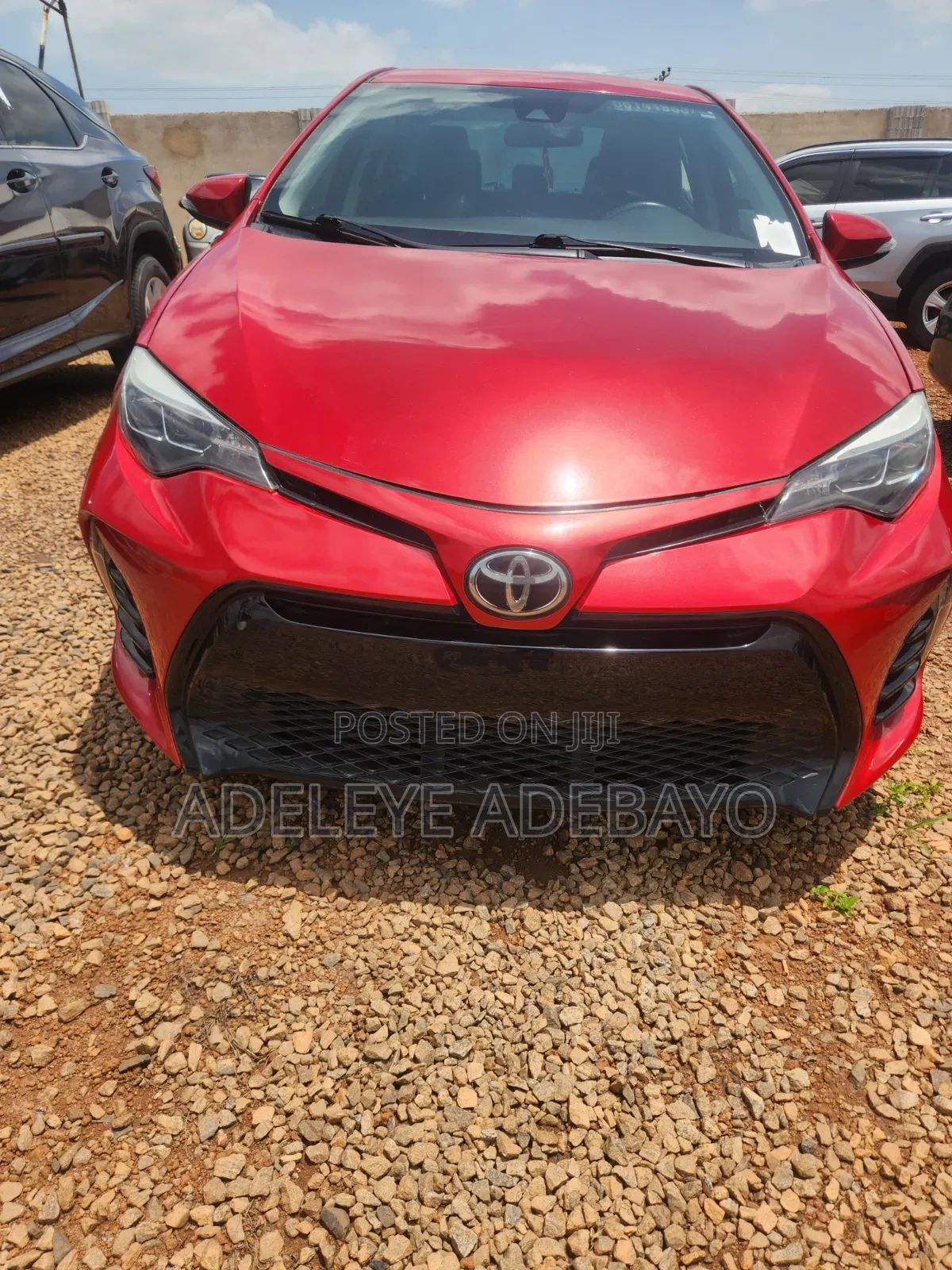 Toyota Corolla 2017 Red