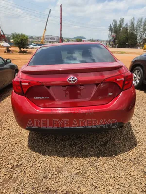 Toyota Corolla 2017 Red