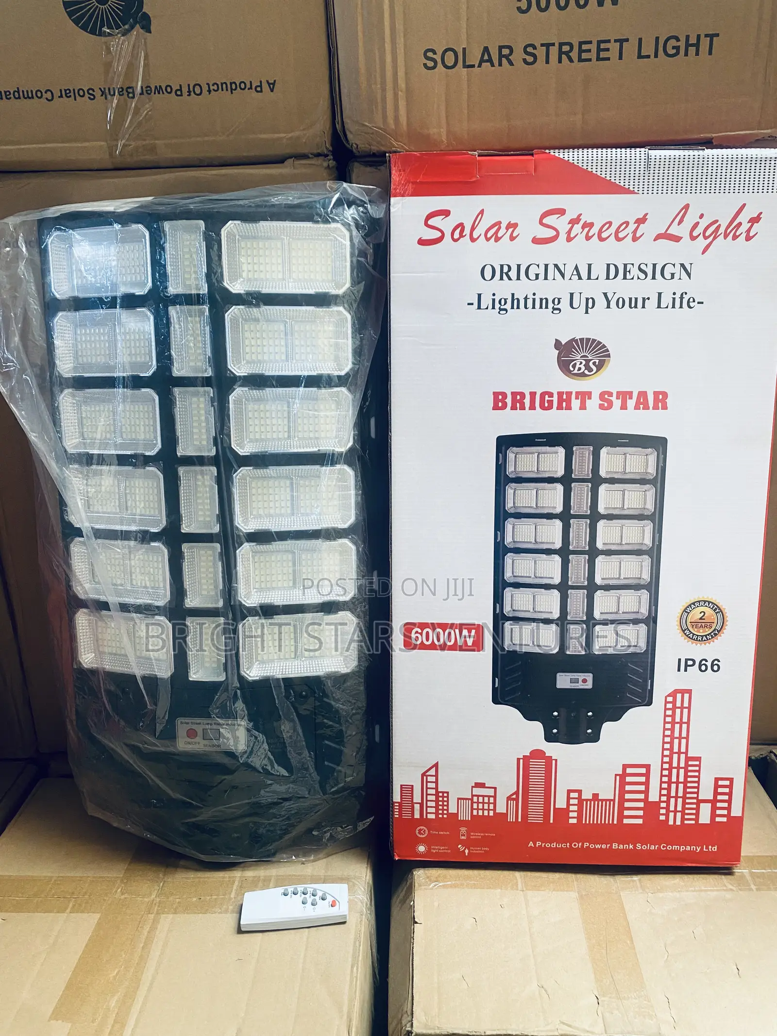 30 Eyes Solar Street Light | Remote | Motion Sensor | IP65