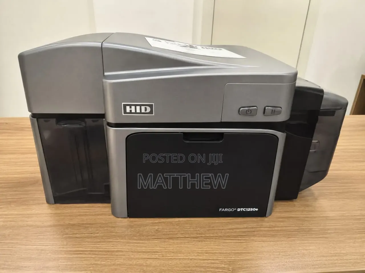 Fargo DTC1250e Plastic ID CARD Printer