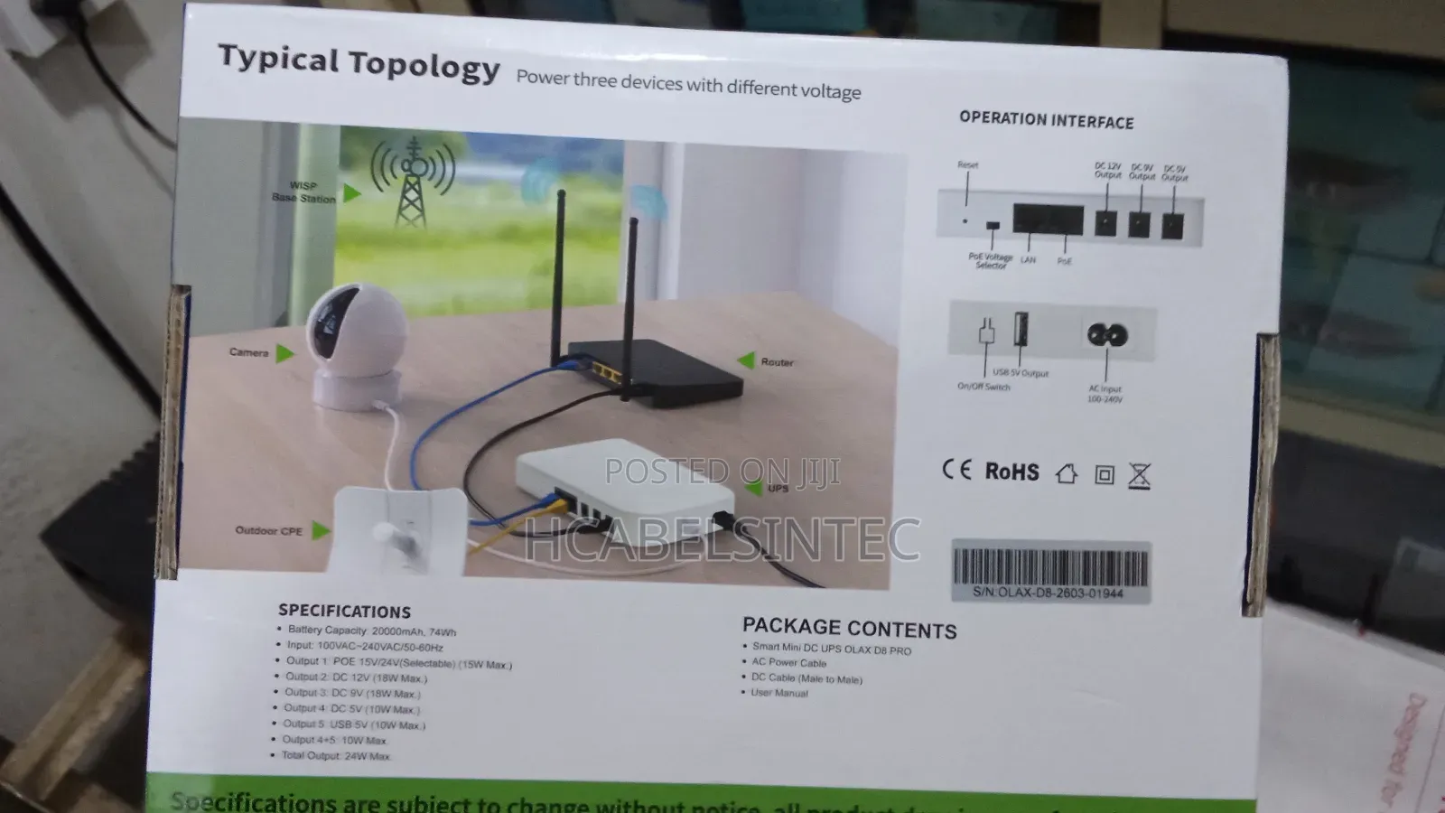 Smart Mini DC UPS Pro
