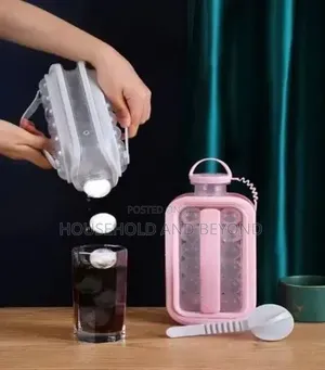 2-in-1 Ice Cube Maker Kettle – Portable Ice Ball Maker