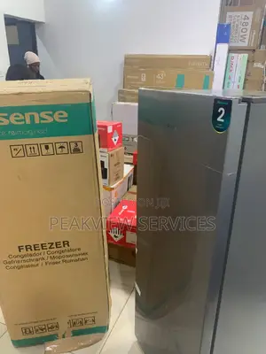 Hisense Vertical Freezer With 6 Shelves RS189DR Model