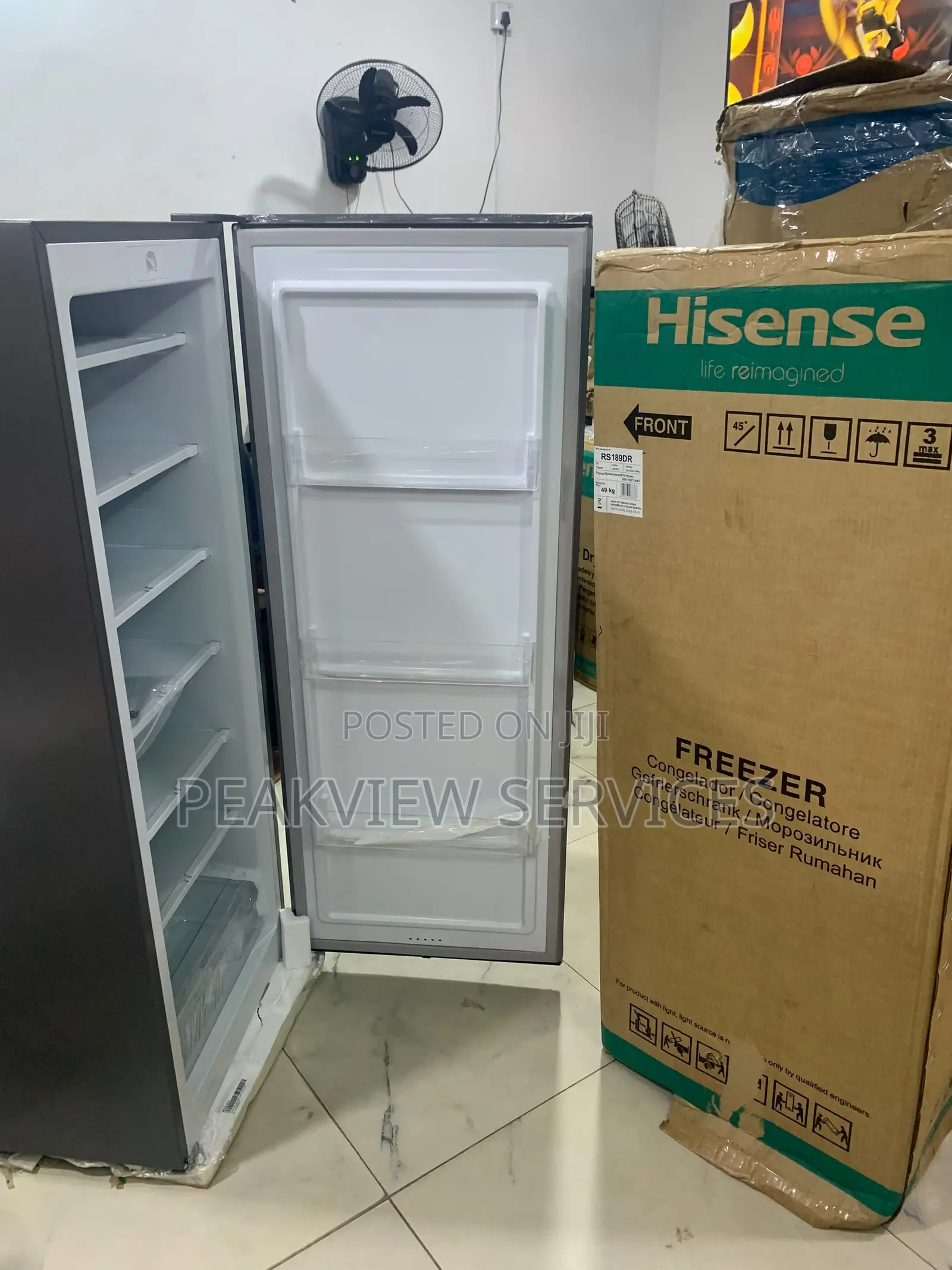 Hisense Upright Freezer 190 Litres