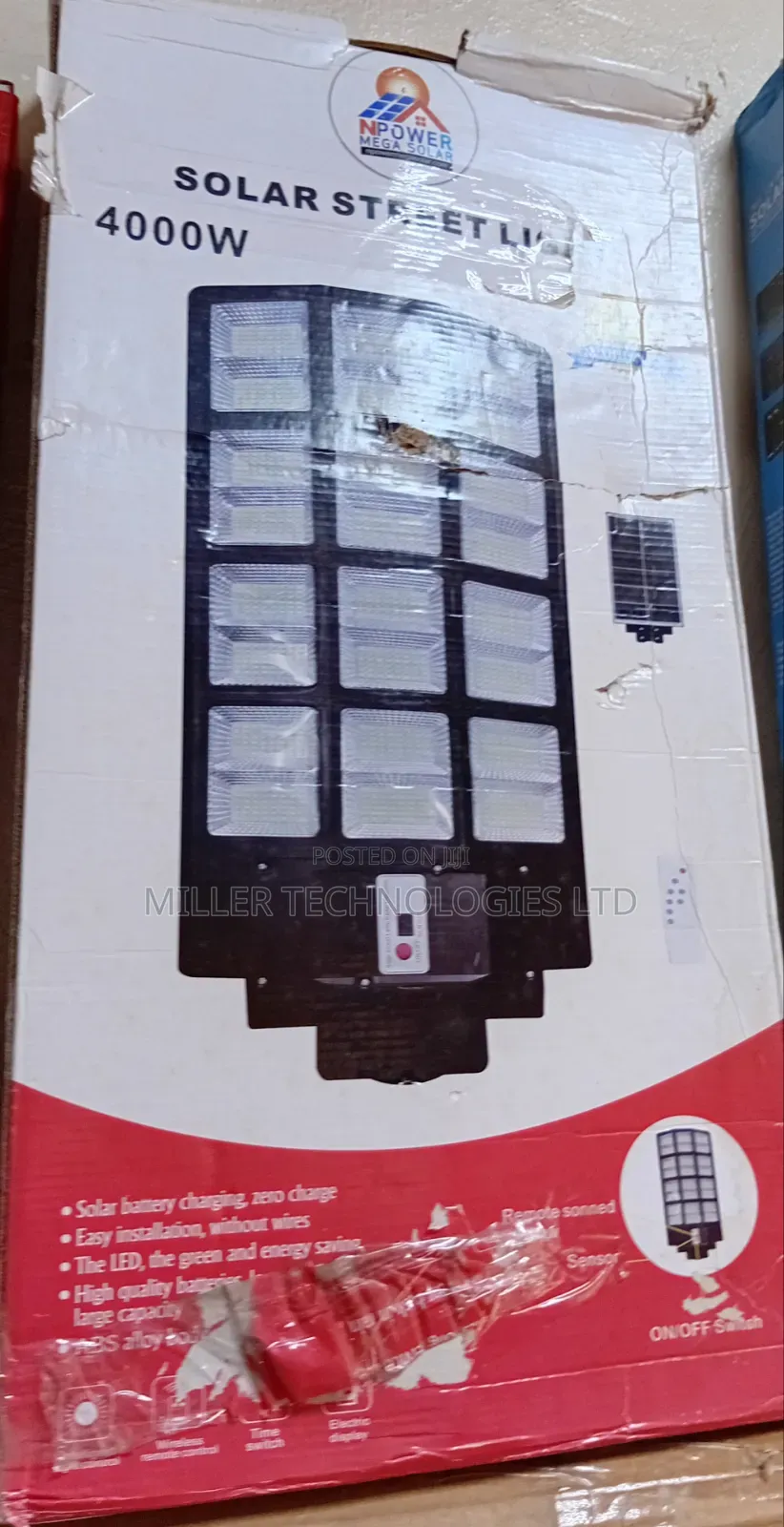 4000w Solar Lighting Led