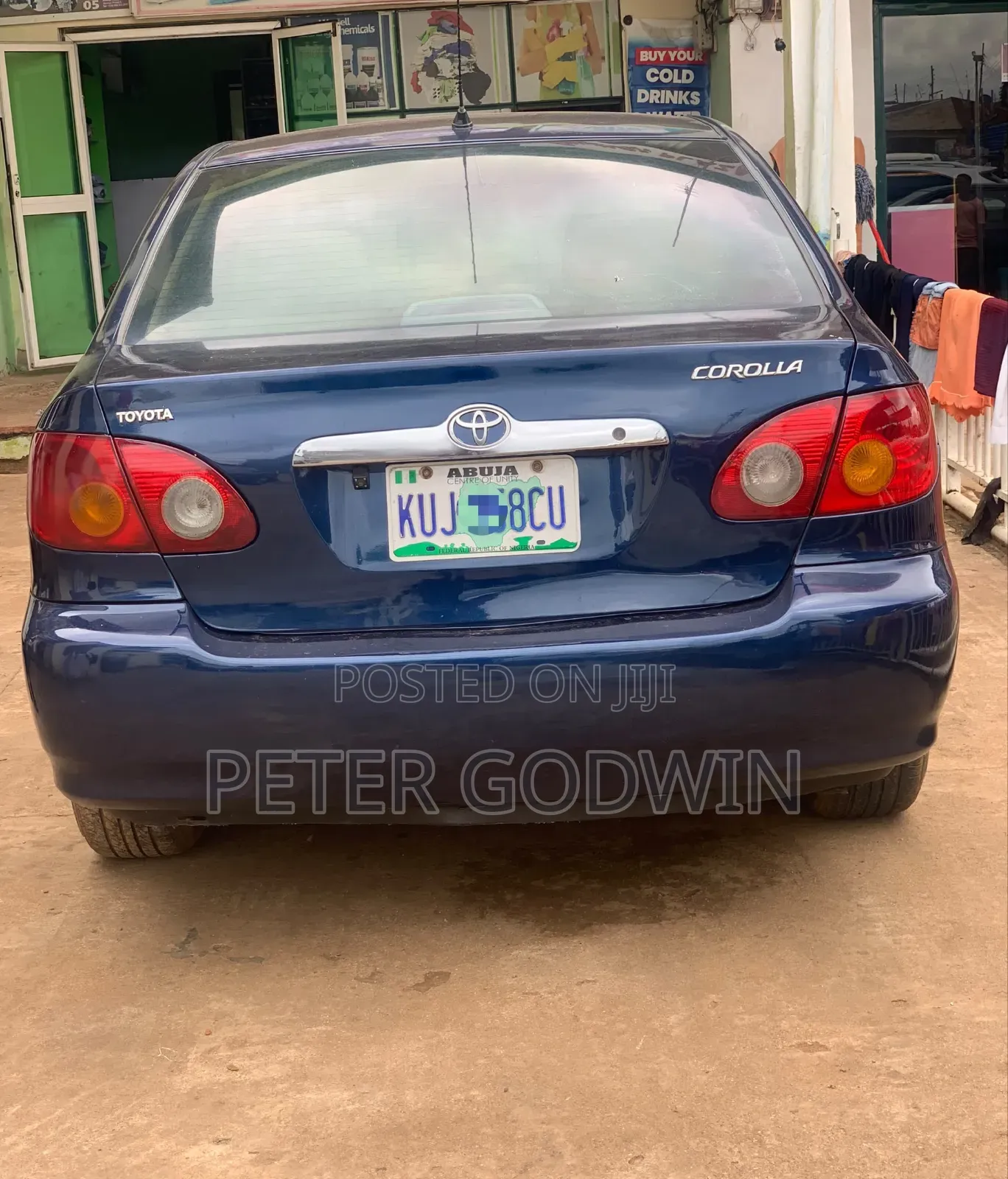 Toyota Corolla 2004 Blue
