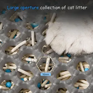 Double-Layer Waterproof Cat Litter Mat (55cm X 75cm)